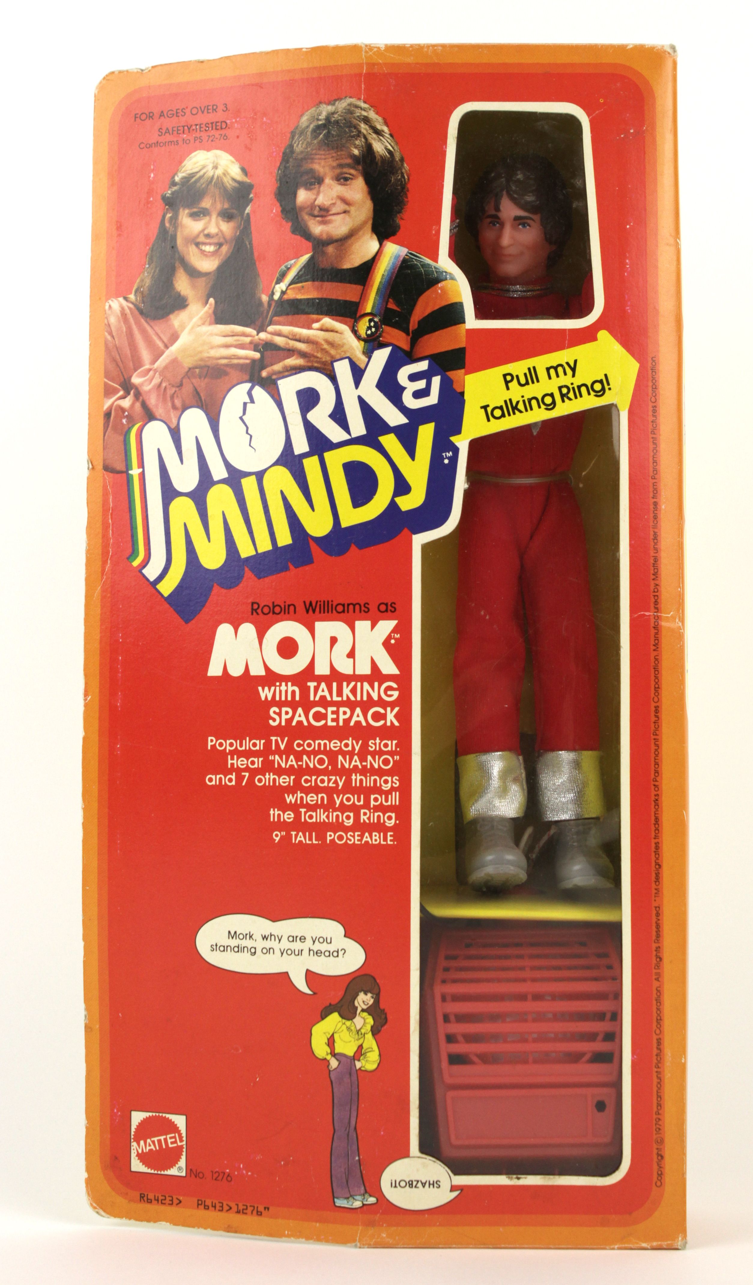 mork and mindy talking doll