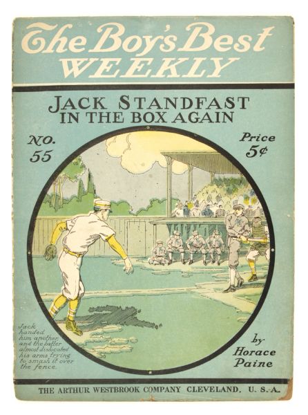 1910 The Boys Best Weekly With Baseball Story 