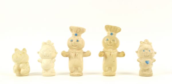 1974 Pillsbury Doughboy Fingers Puppet - Lot of 14