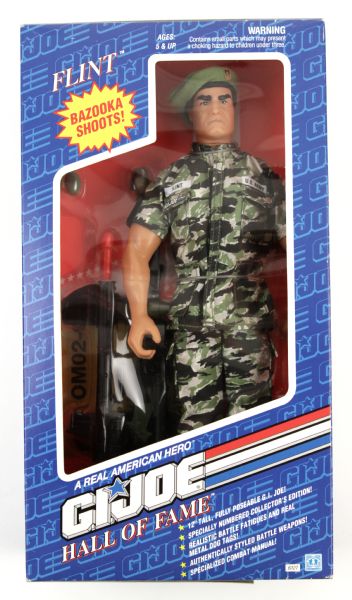 1992 GI Joe Flint Hall of Fame 12" MOC Action Figure 