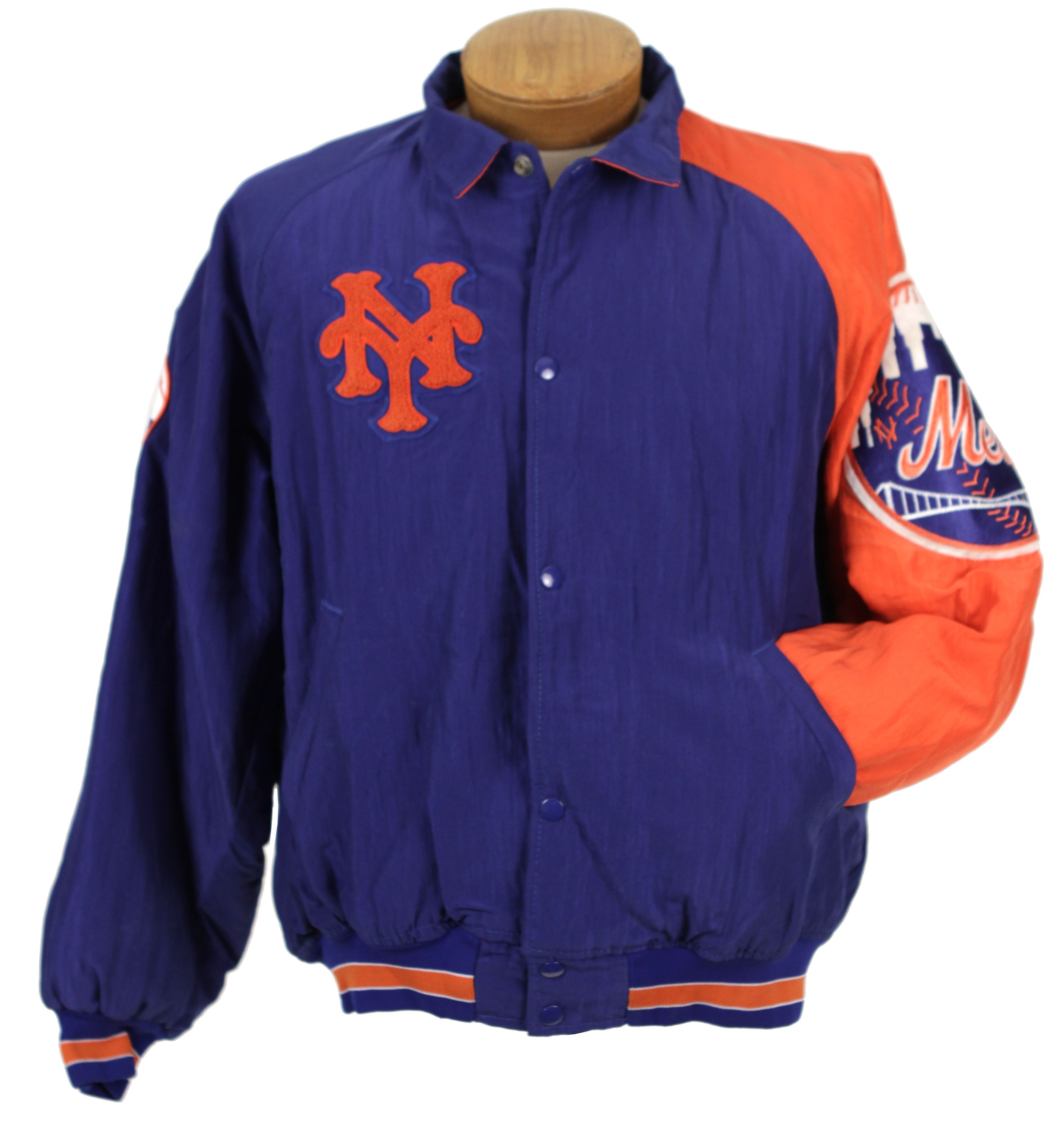 Lot Detail - 2000s Circa New York Mets Game Worn #33 Jacket (MEARS LOA)