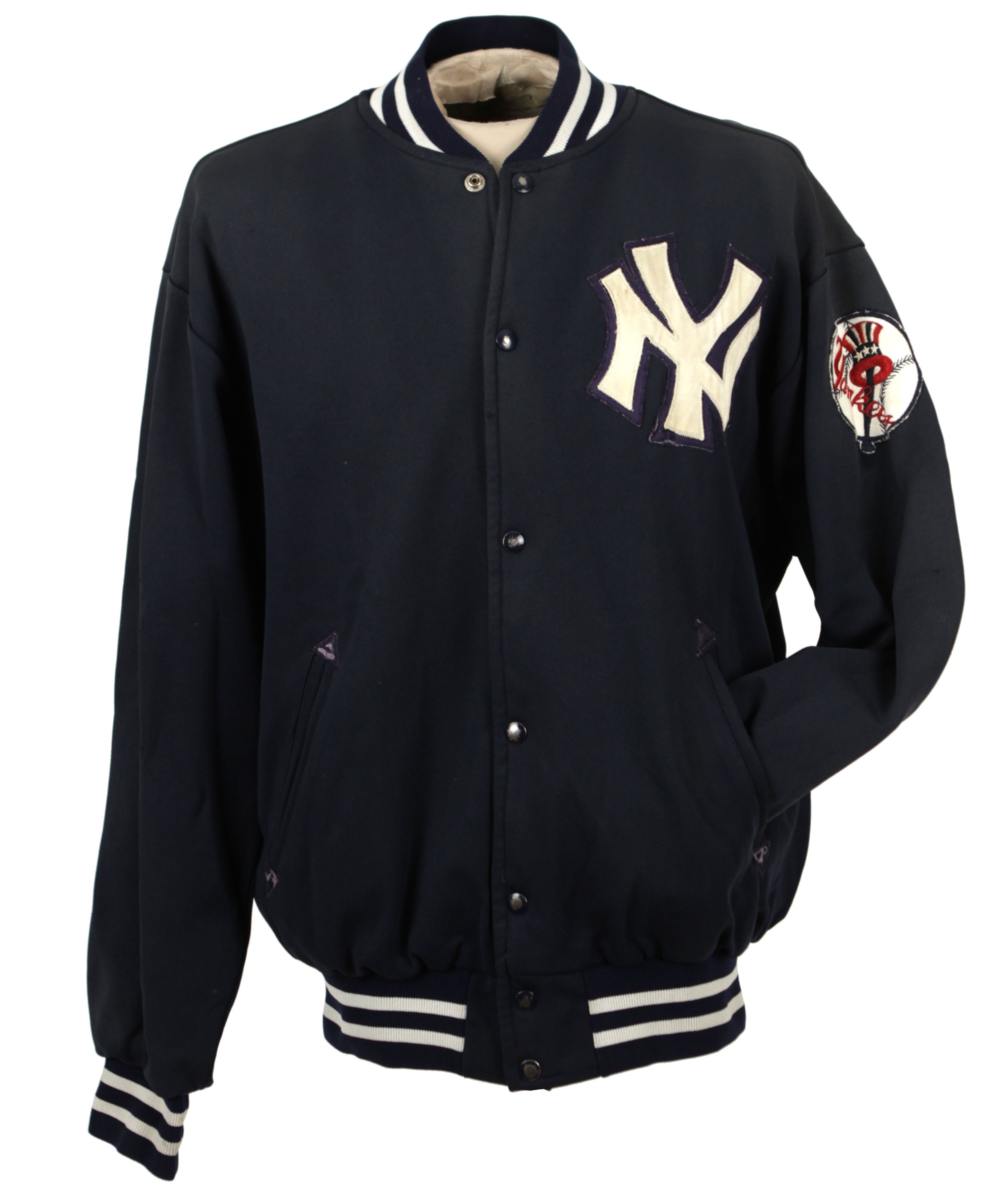 Lot Detail - 1970s Early New York Yankees #28 Game Worn Jacket (MEARS LOA)