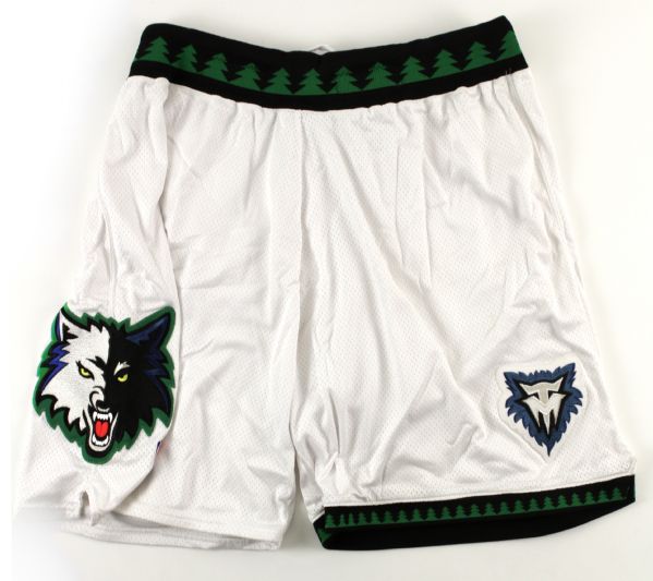 2004-05 Latrell Sprewell Minnesota Timberwolves Game Worn Shorts (MEARS LOA)