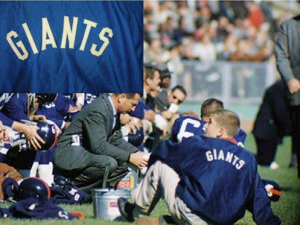 Thorp Sporting Goods – NFL Game Vintage Football – Bell – 1959 NY Giants -  Finding Nostalgia