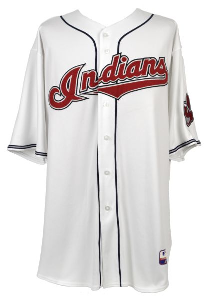 2007 CC Sabathia Cleveland Indians Game Worn Signed Jersey w/MLB Hologram 