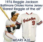 Reggie Jackson Baltimore Orioles Throwback Jersey