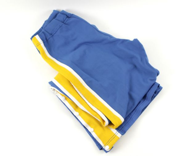 1980s-90s Game Worn Basketball Warmup Pants & Football Pants 