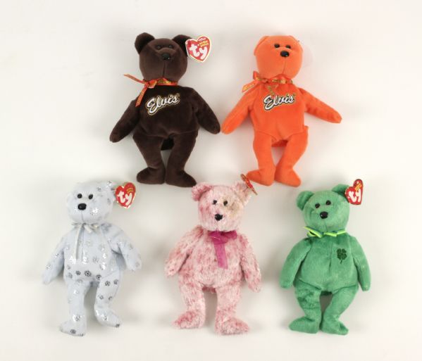 Lot Detail - 1990s Collection of 32 Beanie Babies