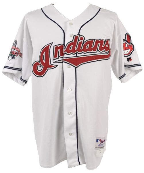 2004 #61 Stanford Cleveland Indians  Jersey (MEARS LOA)