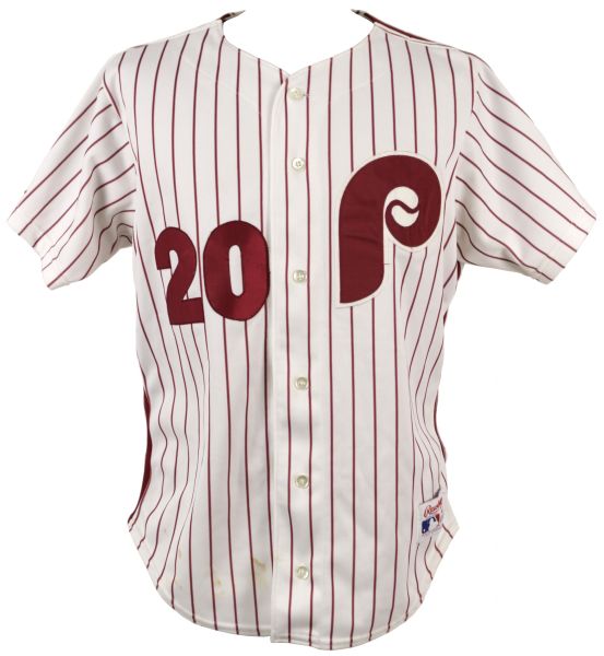 1980s Late Mike Schmidt Philadelphia Phillies Authentic Jersey 