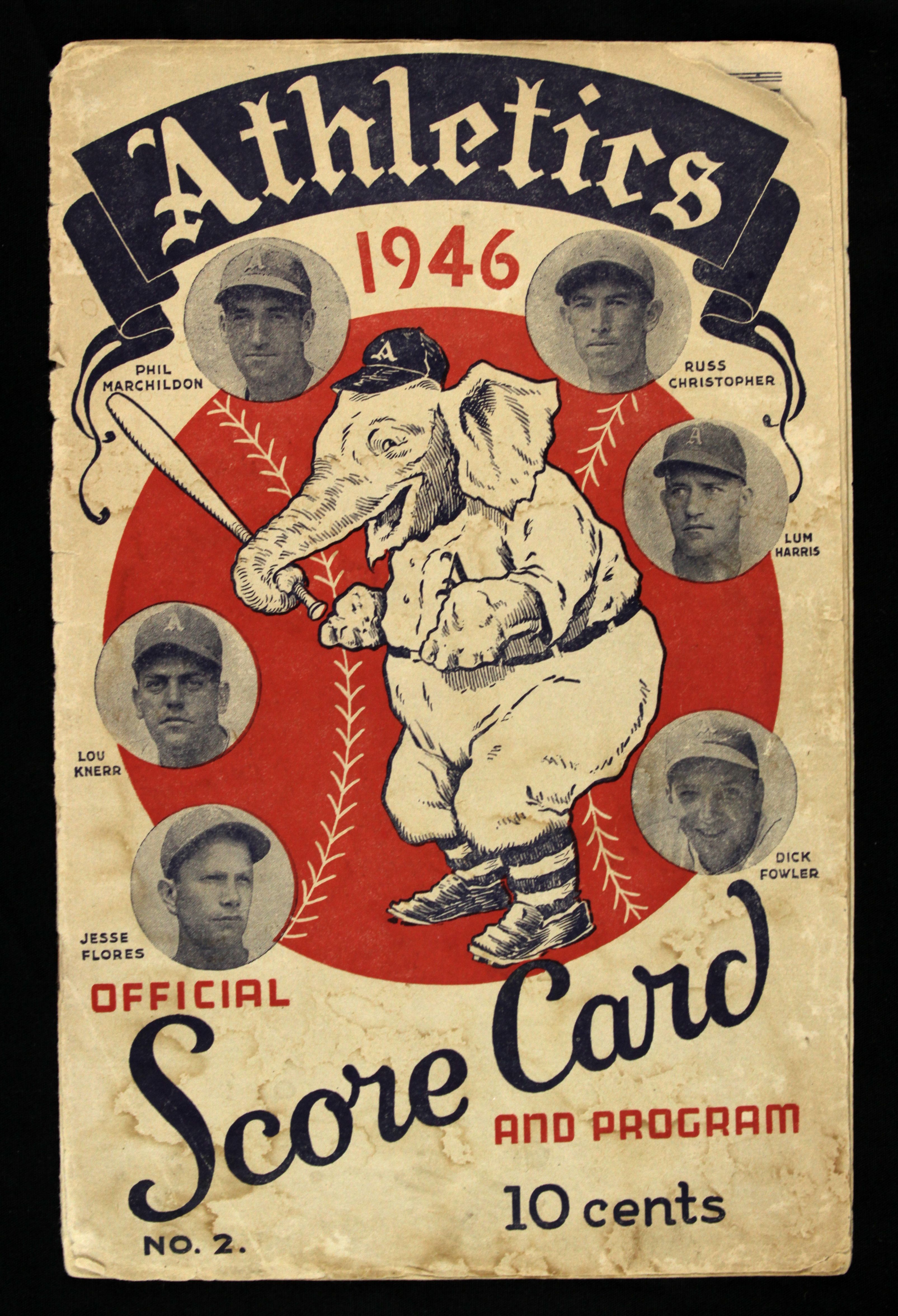 1946 Detroit Tigers Score Card