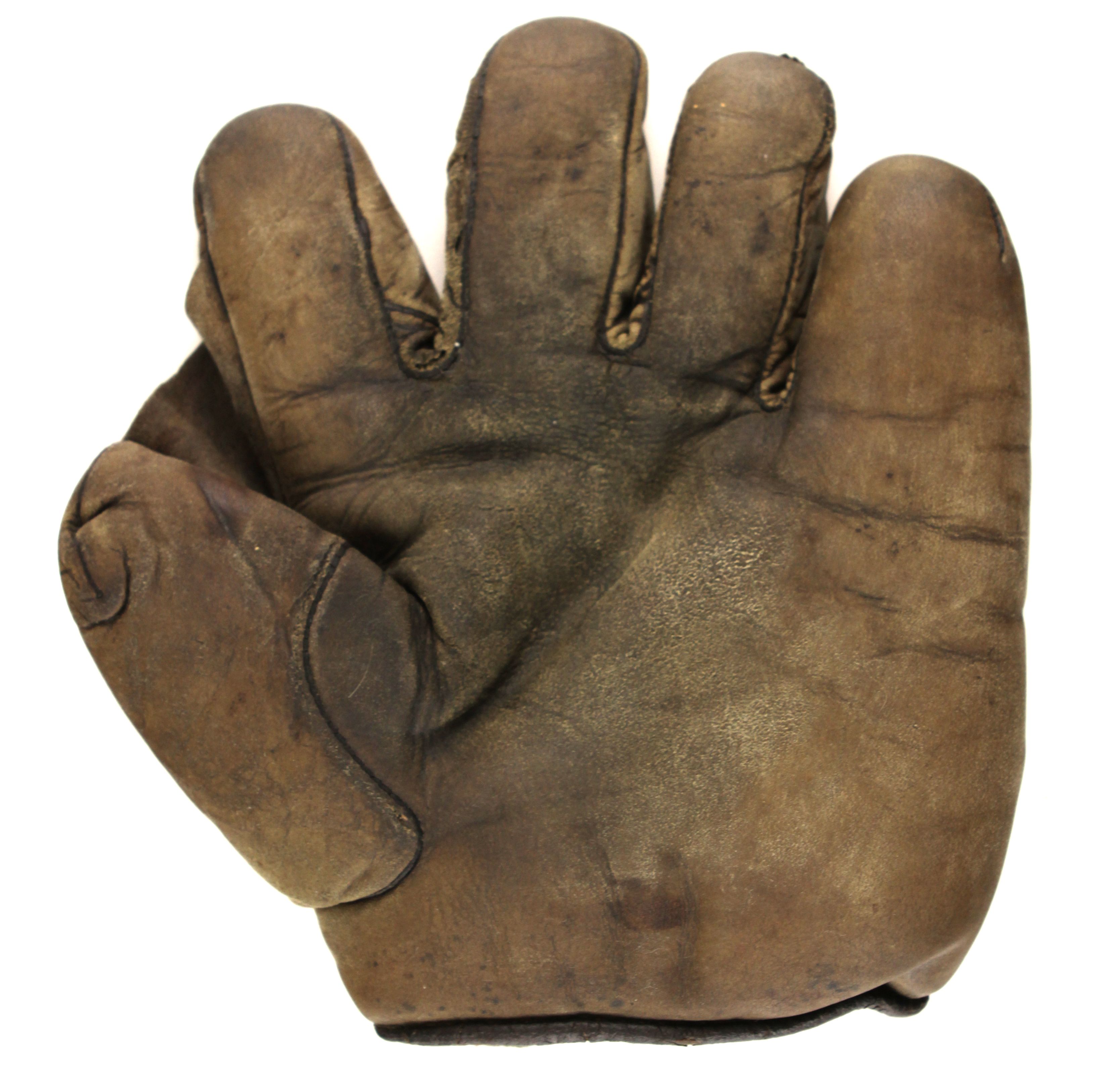 1910 baseball glove