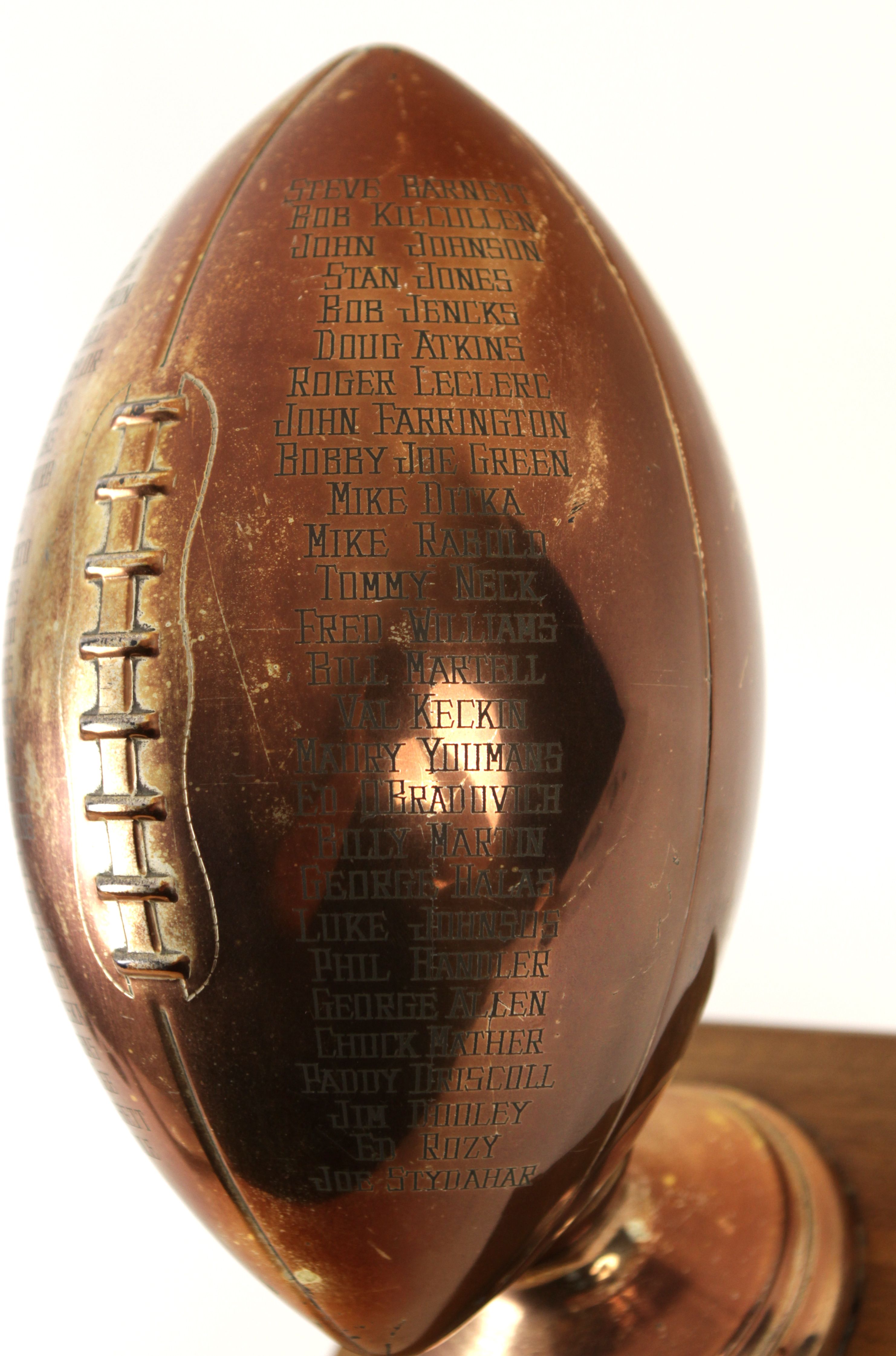 Lot Detail - 1963 Chicago Bears World Champions Football Trophy