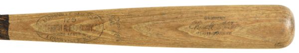 1950-60 Chuck Klein H&B Louisville Slugger Professional Model Bat (MEARS Authentic)