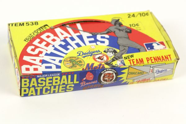 1968-70 Fleer Major League Baseball Cloth Patches - Unopened Box of 24