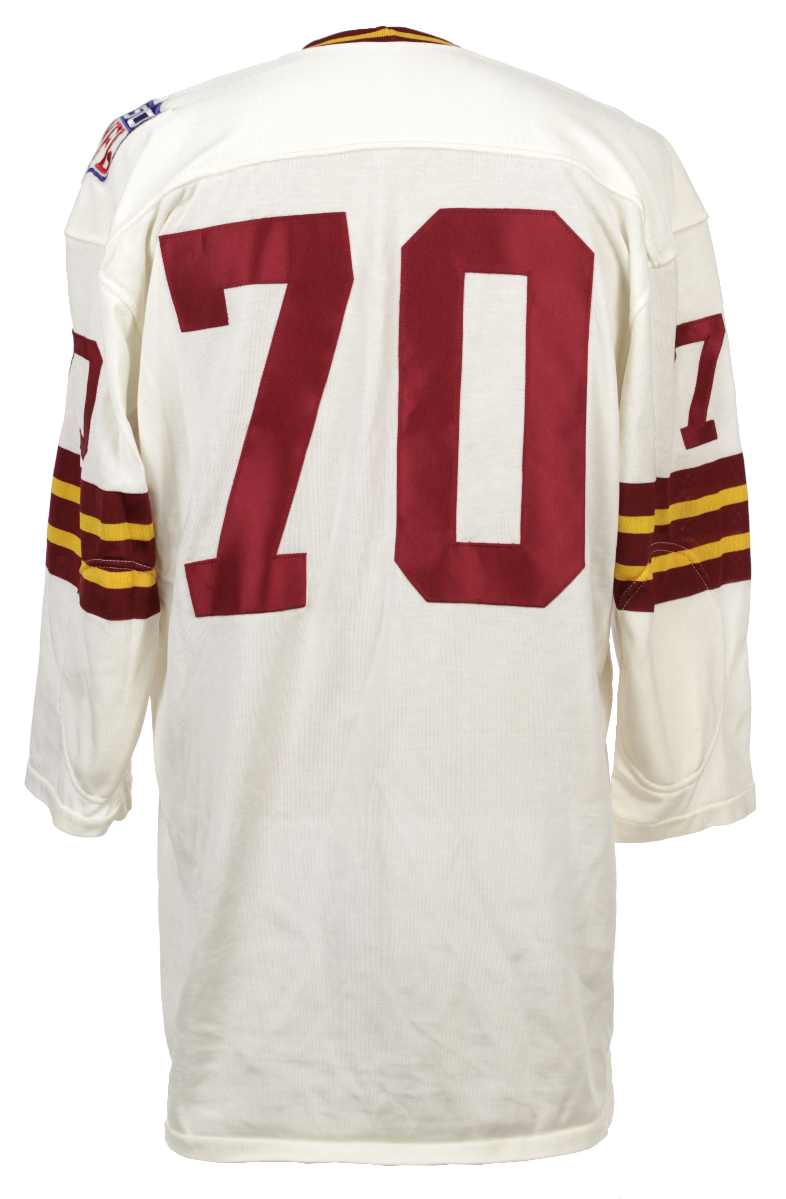 Lot Detail - 1969 Washington Redskins #74 Jersey w/NFL 50 Years Patch