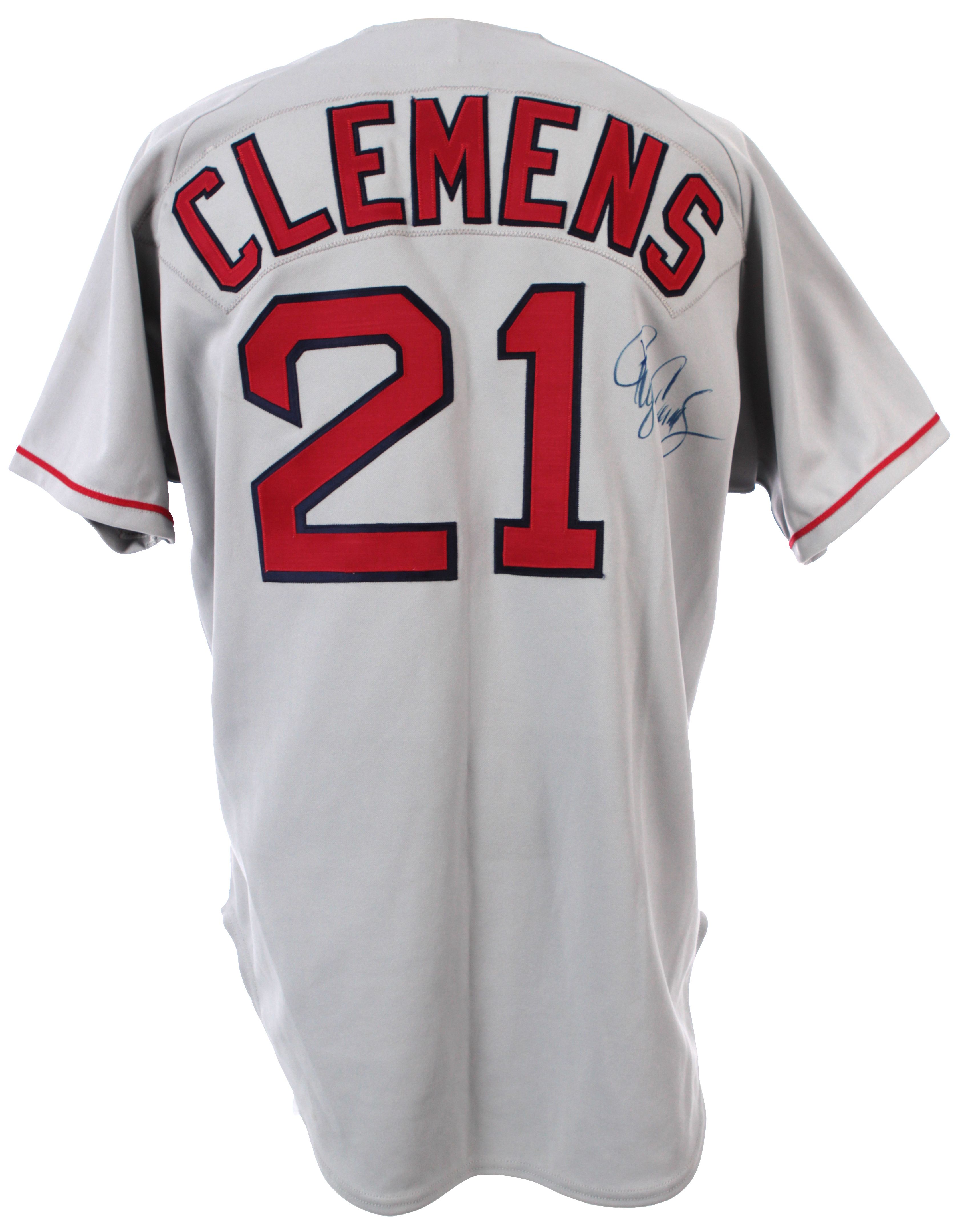 Lot Detail - 1988-96 Roger Clemens Boston Red Sox Signed Jersey (JSA)