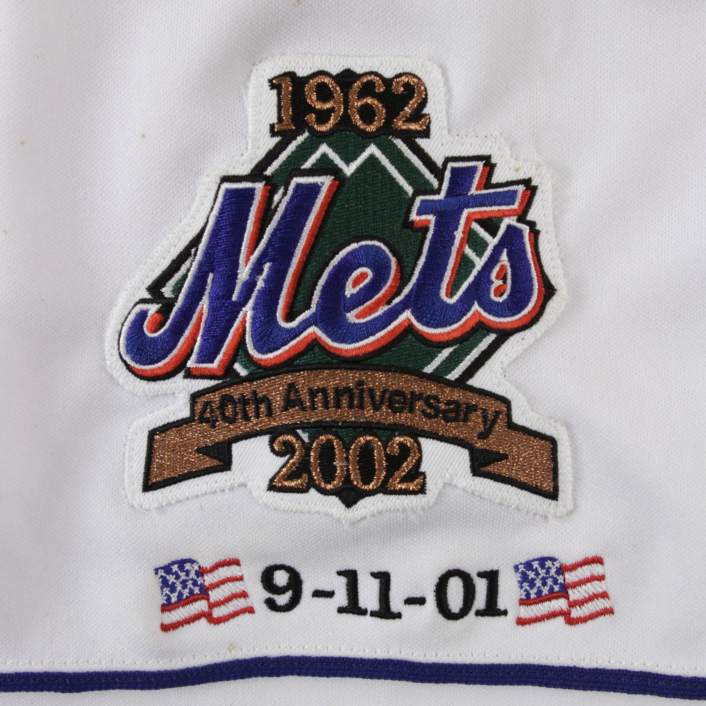 Lot Detail - 2002 Mo Vaughn New York Mets Game-Used Road Jersey