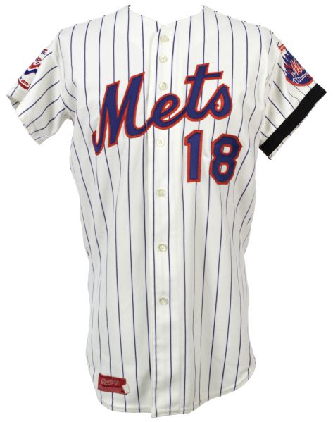 1976 Benny Ayala New York Mets Game Worn Home Jersey (MEARS LOA)