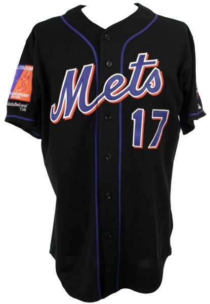 2004 Jason Anderson New York Mets Spring Training Worn Alternate Jersey (MEARS LOA)