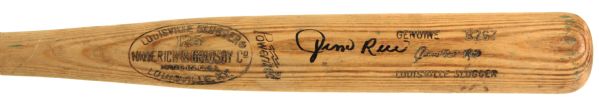 1977-79 Jim Rice Boston Red Sox Signed H&B Louisville Slugger Professional Model Game Used Bat (MEARS A6.5/JSA)