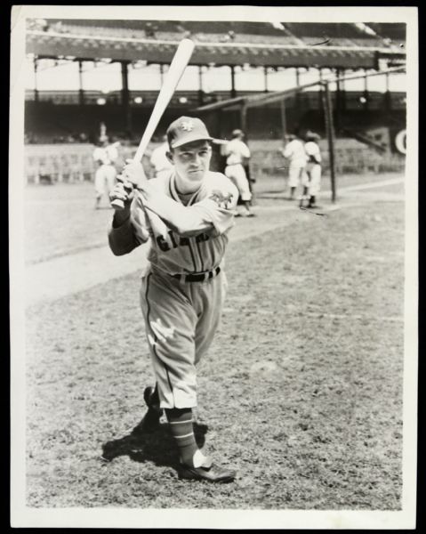 1944 Mel Ott New York Giants Original 8" x 10" Photo