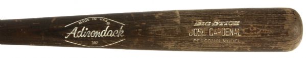 1979-80 Jose Cardenas New York Mets Adirondack Professional Model Game Used Bat (MEARS LOA)