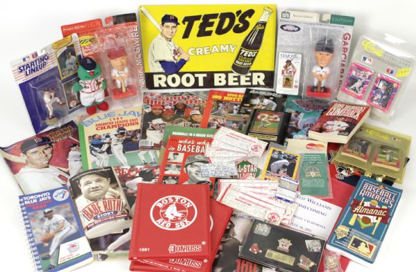 1960s-2000s Baseball Memorabilia Collection w/ Publications, Tickets, Pins & More - Lot of 125+