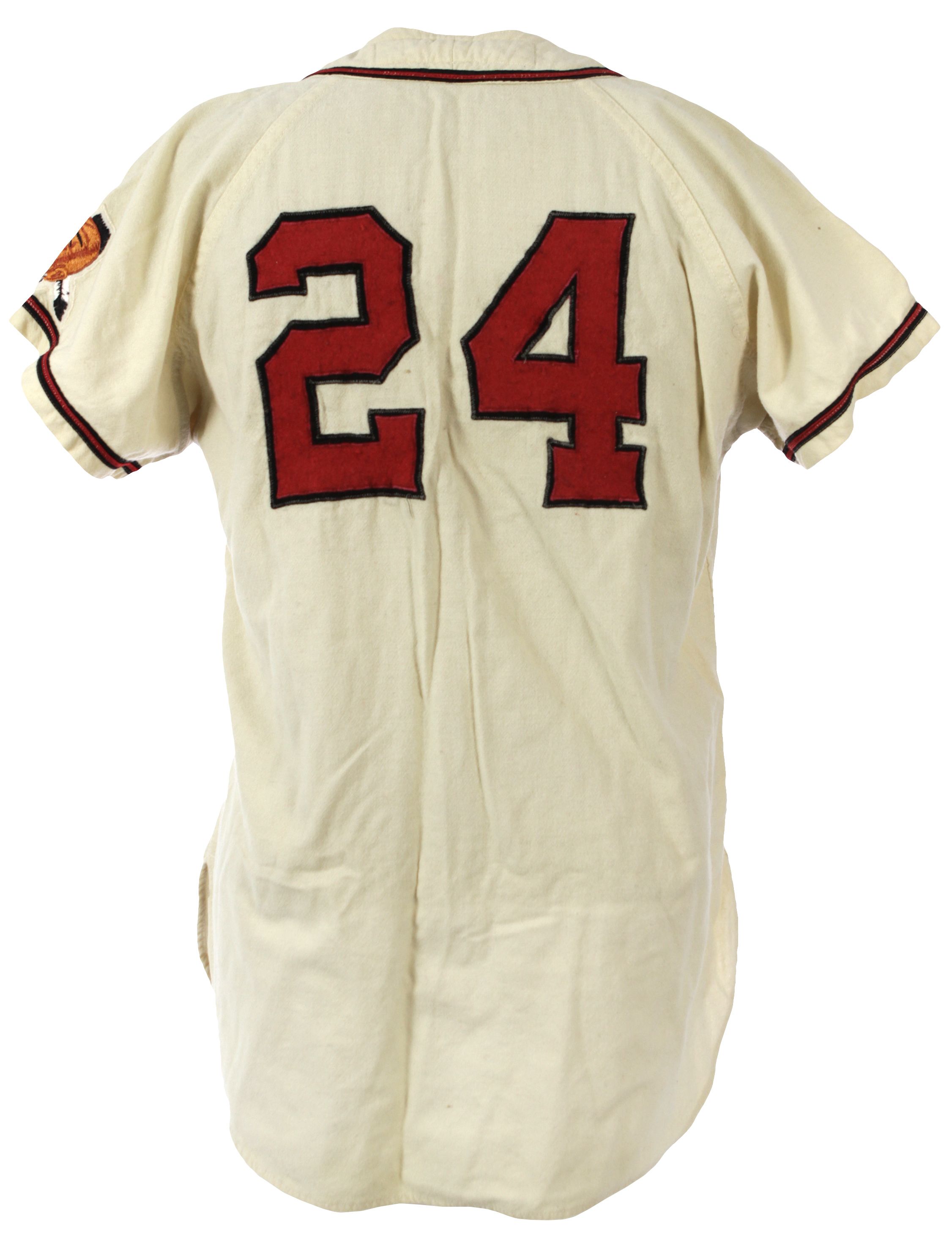 Lot Detail - 1959 Jim Pisoni Milwaukee Braves Game Worn Home Uniform w ...