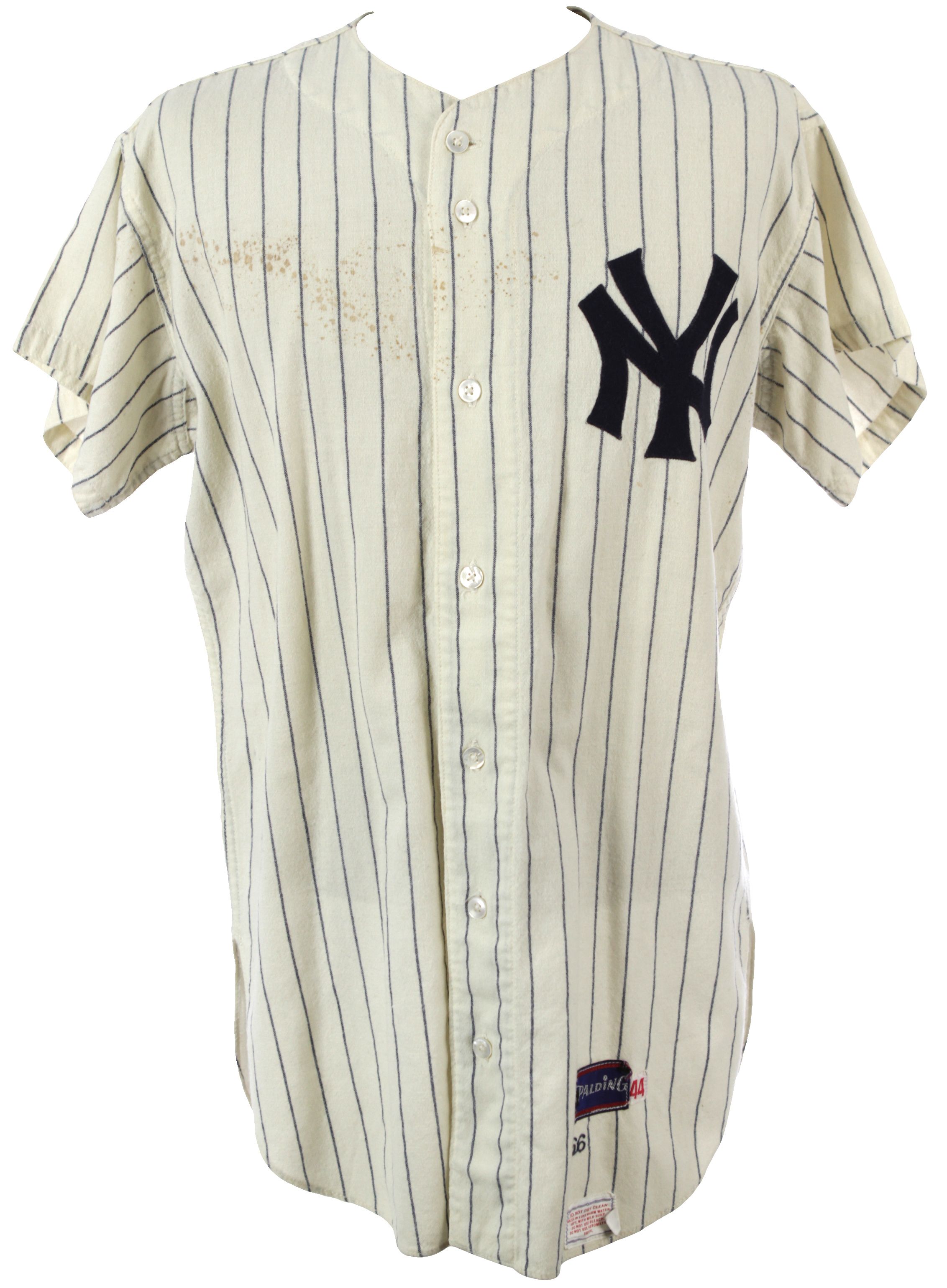 Lot Detail - Oneonta Yankees Game-Used Away Jersey Linked to