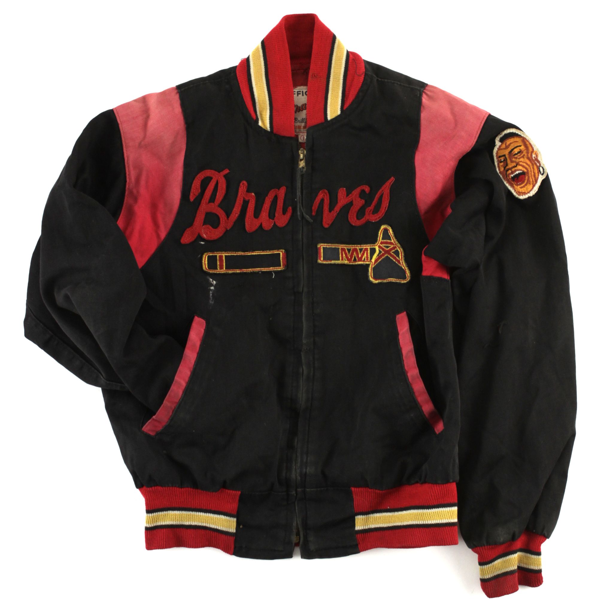 Lot Detail - 1950's Milwaukee Braves Youth Jacket