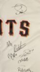 2010 San Francisco Giants World Champions Multi Signed Jersey w/ 23 Signatures (PSA/DNA)