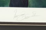 1995 Tim Brown Oakland Raiders Signed 26 x 32 Framed Lithograph (JSA) 158/470