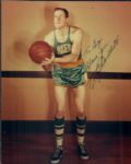 1960's-90's Basketball Signed Photo Collection - Lot of 100+ w/ Jerry Lucas, Bob Cousy, Larry Bird & Many More (MEARS LOA)