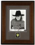 1980s-1990s Tracy Lawrence Signed 14" x 18" Framed Photo (MEARS LOA)