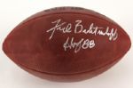 1980s Fred Biletnikoff Oakland Raiders Signed Official NFL Rozelle Football (JSA)