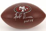2008-12 Fred Dean San Francisco 49ers Signed Team Logo Ball (JSA)