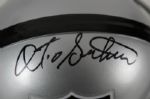 1990's Otis Sistruck Oakland Raiders Signed Mini Helmet (JSA)