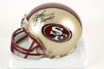 1990s John Taylor San Francisco 49ers Signed Mini Helmet (JSA)