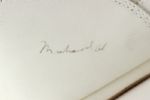 1980's Muhammad Ali Heavyweight Champion Signed Ringside Boxing Shoe (JSA)