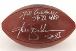 2000s Fred Biletnikoff Ken Stabler Oakland Radiers Signed Official NFL Goodell Football (JSA)