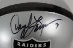 1990's Daryle Lamonica Oakland Raiders Signed Mini Helmet (JSA)