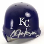 1990s Bo Jackson Kansas City Royals Signed Mini Batting Helmet (JSA)