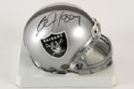 1990s Bo Jackson Los Angeles Raiders Signed Mini Helmet (JSA)