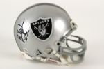 1990s Gene Upshaw Oakland Raiders Signed Mini Helmet (JSA)