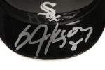 1990's Bo Jackson Chicago White Sox Signed Mini Batting Helmet (JSA)