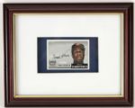 1999 Frank Robinson Baltimore Orioles Signed Upper Deck Epic Signatures Card 9" x 11" Framed Display (JSA)
