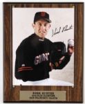 2002 Kirk Rueter San Francisco Giants Signed 11" x 13" Display (JSA)