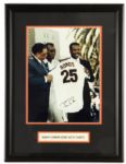 1992-93 Barry Bonds Signed 17" x 22" Framed Photo (JSA)