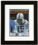 1968 November 25 Earl Morrall Baltimore Colts Signed 15" x 18" Framed Sports Illustrated Magazine (JSA)